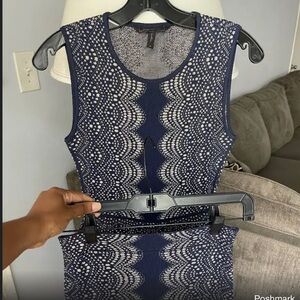 BCBG navy blue top and skirt- beautiful and elegant 😍